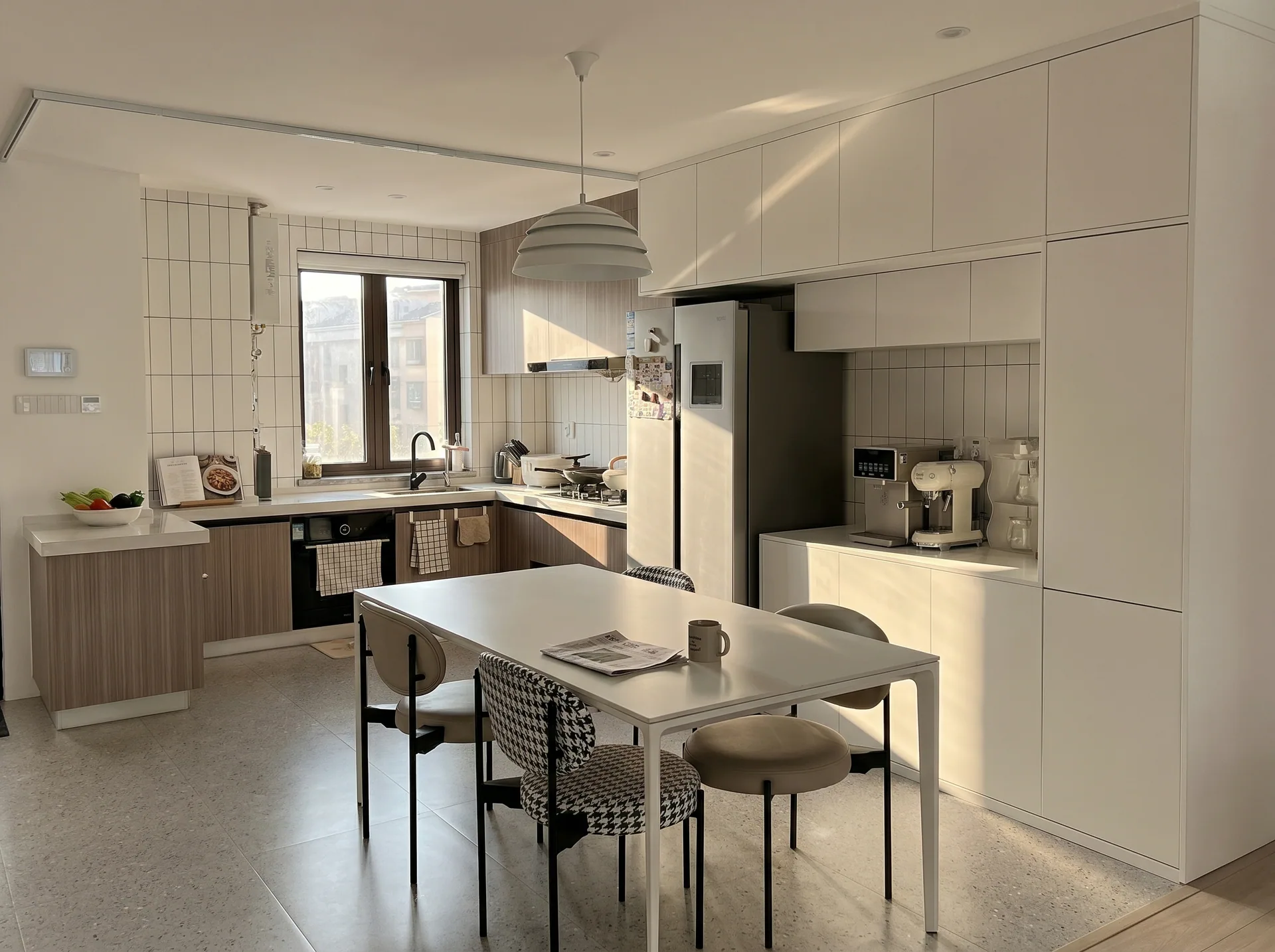 Japanese cream wood residential project project image